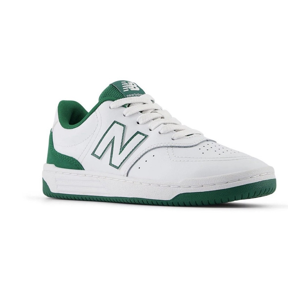 New Balance Little Kids 80 Basketball Sneaker Shoe White Classic Pine 11 Toddler